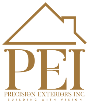 Precision Exteriors Inc Logo PEI logo